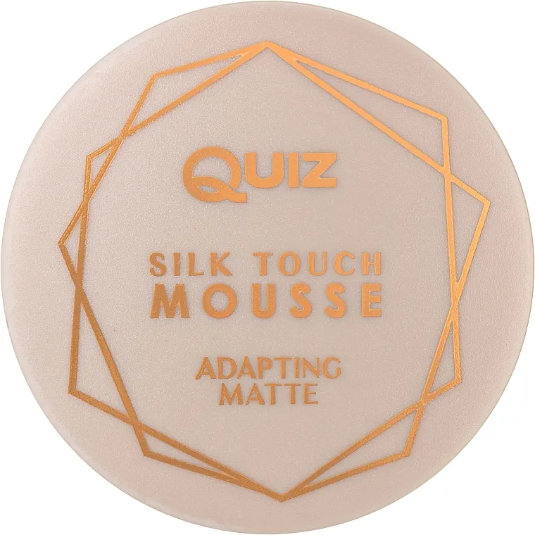 Quiz Cosmetics Silk Touch Mousse Adapting Matte Mousse za temelj