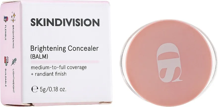Radiance Balm Concealer SkinDivision Brightening Concealer, Balm