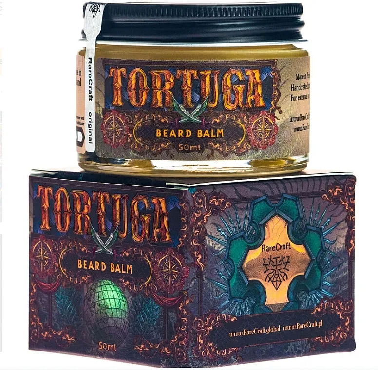RareCraft Cortes Beard Balm Balzam za bradu Tortuga