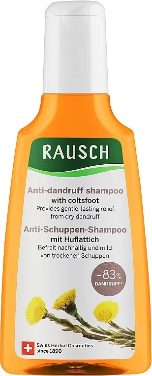 Rausch Anti-Schuppen-Shampoo Šampon protiv prhuti s ekstraktom majke i maćehe
