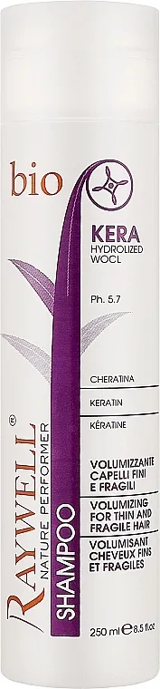 Raywell Bio Kera Volumizing Shampoo Šampon za povećanje volumena za tanku kosu