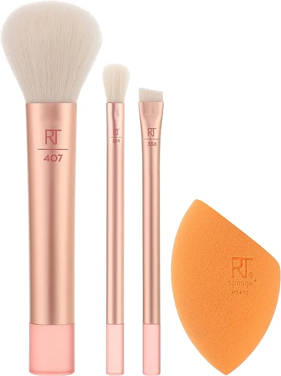 Real Techniques Midi Moment Face + Cheek + Eye Set za šminkanje