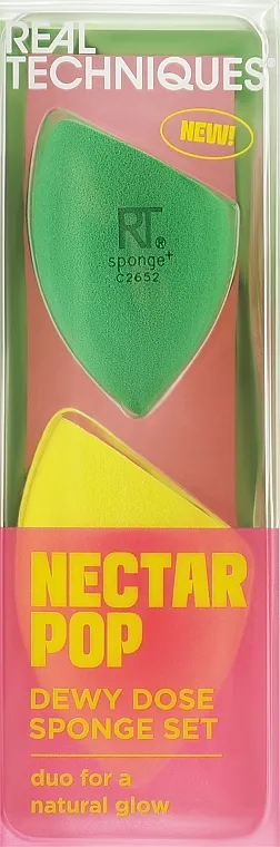 Real Techniques Nectar Pop Dewy Dose Sponge Set Set spužvi, 2 kom.