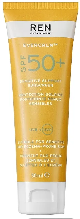 Ren Sensitive Support Sunscreen Cream SPF50+ Krema za sunčanje za lice