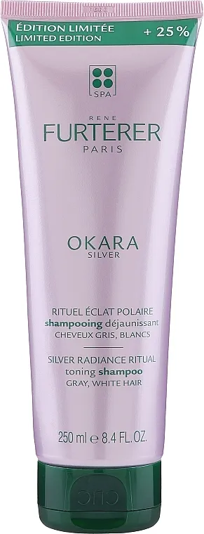 Rene Furterer Okara Silver Shampoo Šampon za sijedu, bijelu ili plavu kosu