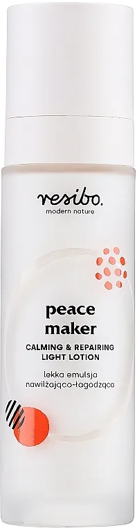 Resibo Peace Maker Light Moisturizing And Soothing Lotion Emulzija za lice "Lagana hidratantna i umirujuća"