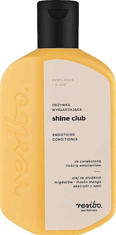 Resibo Shine Club Smoothing Conditioner Regenerator za kosu koji zaglađuje i omekšava