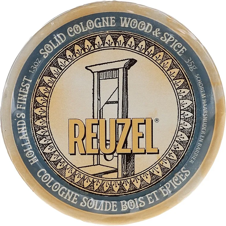 Reuzel Wood &amp; Spice Solid Cologne Balm Čvrsta kolonjska voda poslije brijanja