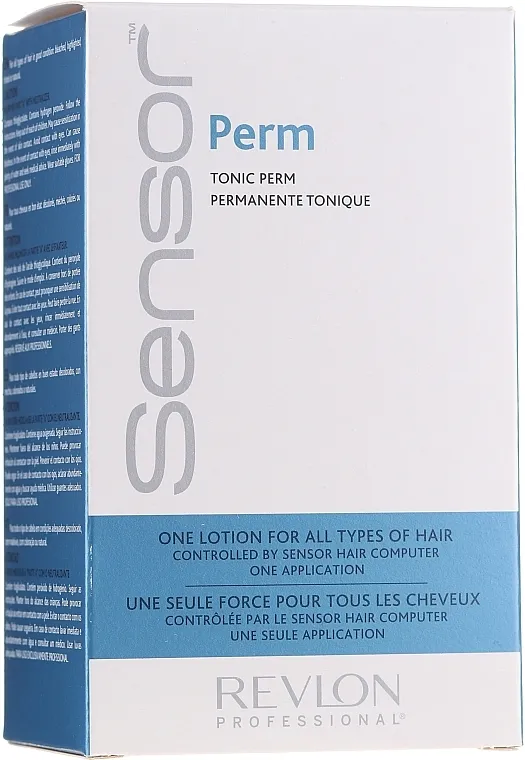 Revlon Professional Sensor Perm (lot/20ml + lot/72ml + neutr/100ml) Sredstvo za trajnu za stvaranje prirodnih kovrča