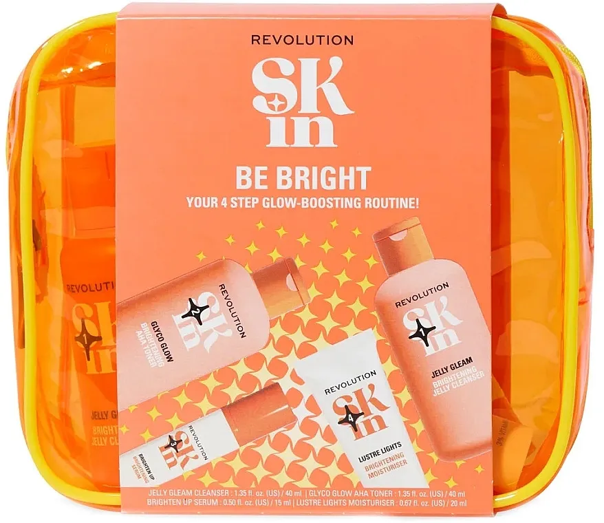 Revolution Skin Be Bright Starter Kit Set, 5 proizvoda
