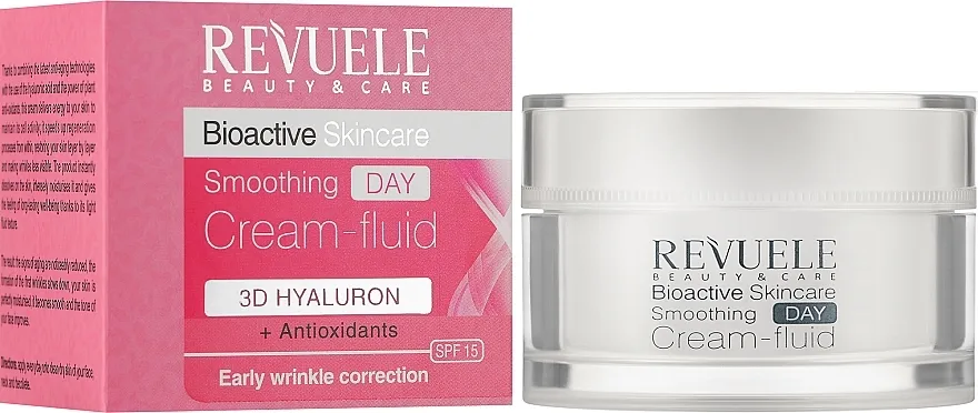Revuele Bioactive Skincare 3D Hyaluron Smoothing Day Cream-Fluid Dnevna krema-fluid za lice