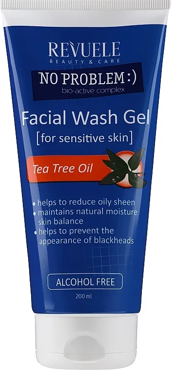 Revuele No Problem Washing Gel Gel za umivanje s uljem čajevca