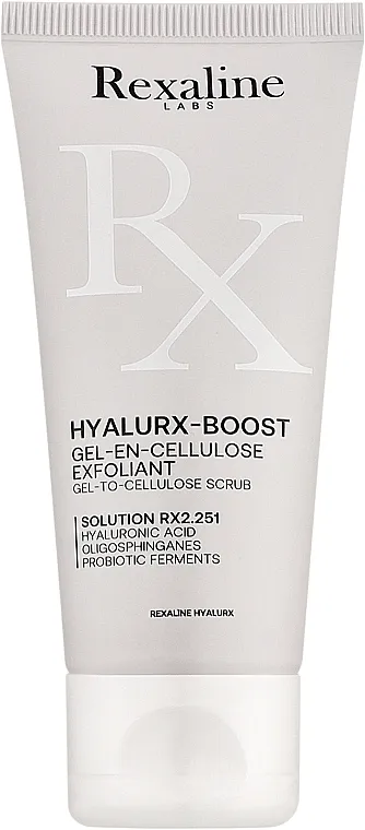 Rexaline Hyalurx-Boost Gel-to-Cellulose Scrub Eksfolijantni celulozni gel