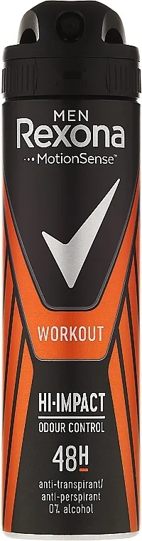 Rexona Men Motionsense Workout Hi-impact 48h Anti-perspirant Dezodorans u spreju