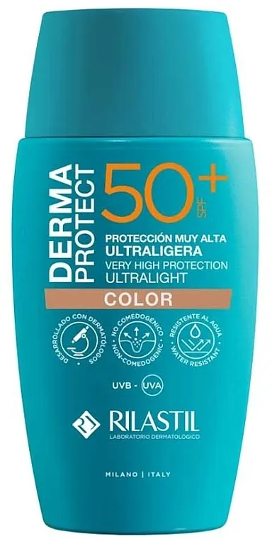 Rilastil Derma Protect Color SPF50+ Krema za sunčanje za lice
