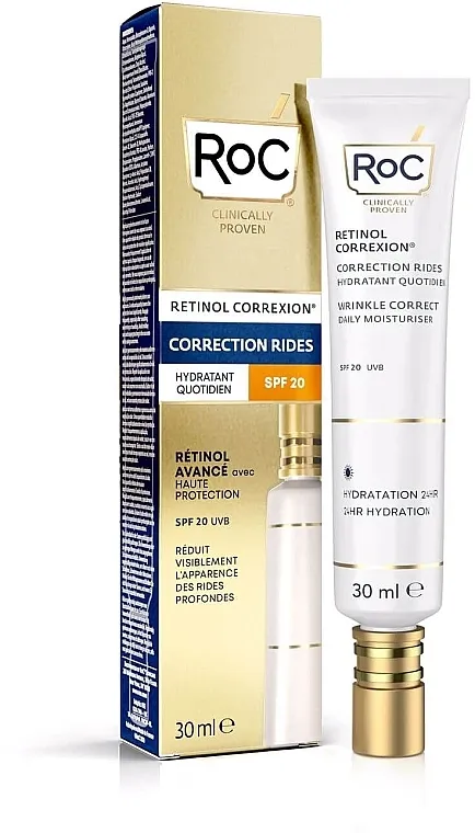 Roc Retinol Correxion Hydratant Quotidien Spf 20 Hidratantna krema za duboke bore za svakodnevnu njegu
