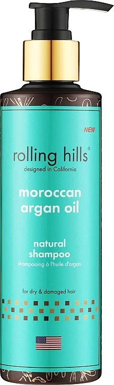 Rolling Hills Moroccan Argan Oil Natural Shampoo Šampon za kosu sa arganovim uljem