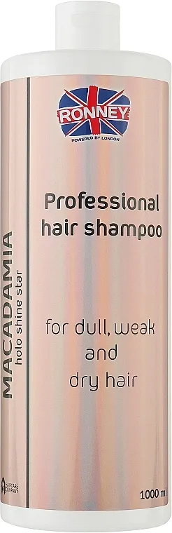 Ronney Professional Holo Shine Star Macadamia Shampoo Šampon s uljem makadamije