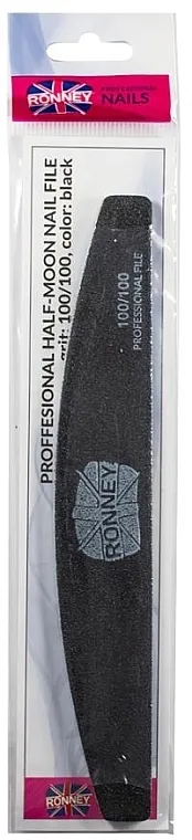 Ronney Professional Turpija za nokte, 100/100, crna, "RN 00267"
