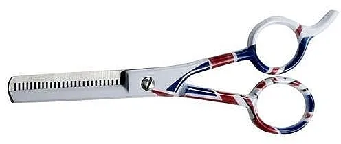 Ronney Professional White Flag London Škare za stanjivanje, 5,5 cm