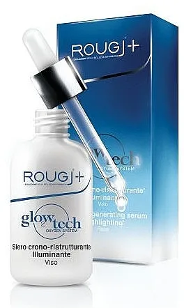 Rougj+ Glowtech Oxygen System Chrono-Restructuring Highlighting Serum Serum za posvjetljivanje