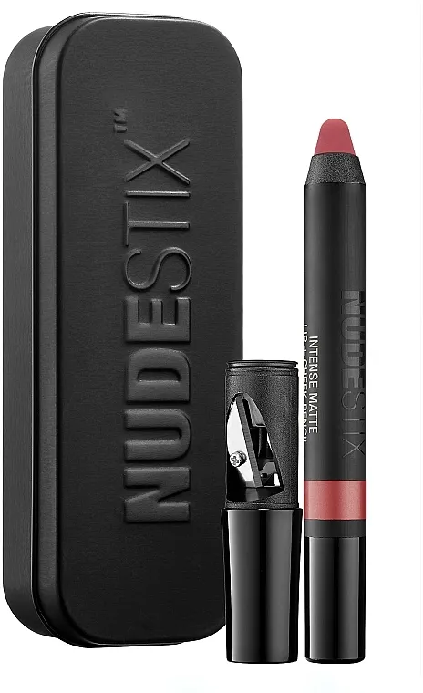 Ruž-olovka i rumenilo 2u1 Nudestix Intense Matte Lip + Cheek Pencil