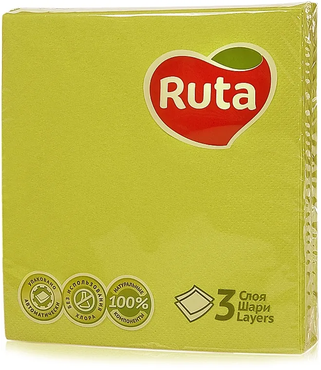 Ruta Color Salvete, žute