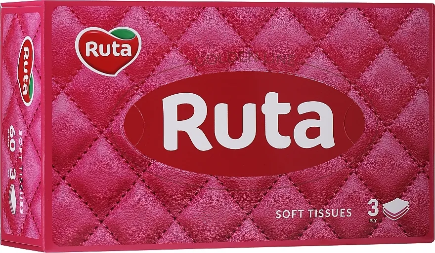 Ruta Kozmetičke maramice, 3 sloja, 60 kom.
