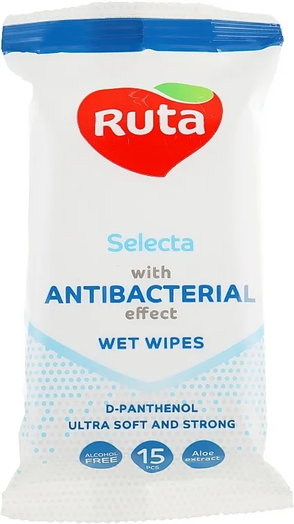 Ruta Selecta Antibacterial Vlažne maramice "Antibacterial"