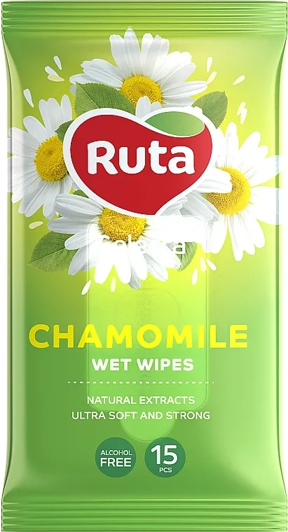 Ruta Selecta Camomile Vlažne maramice s ekstraktom kamilice
