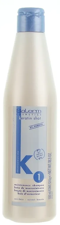 Salerm Keratin Shot Maintenance Shampoo Keratinski šampon