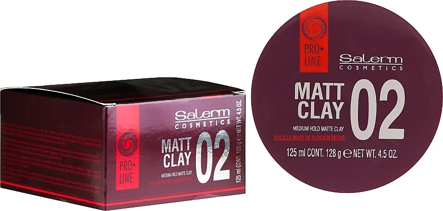 Salerm Pro Line Matt Clay Mat pomada za oblikovanje kose