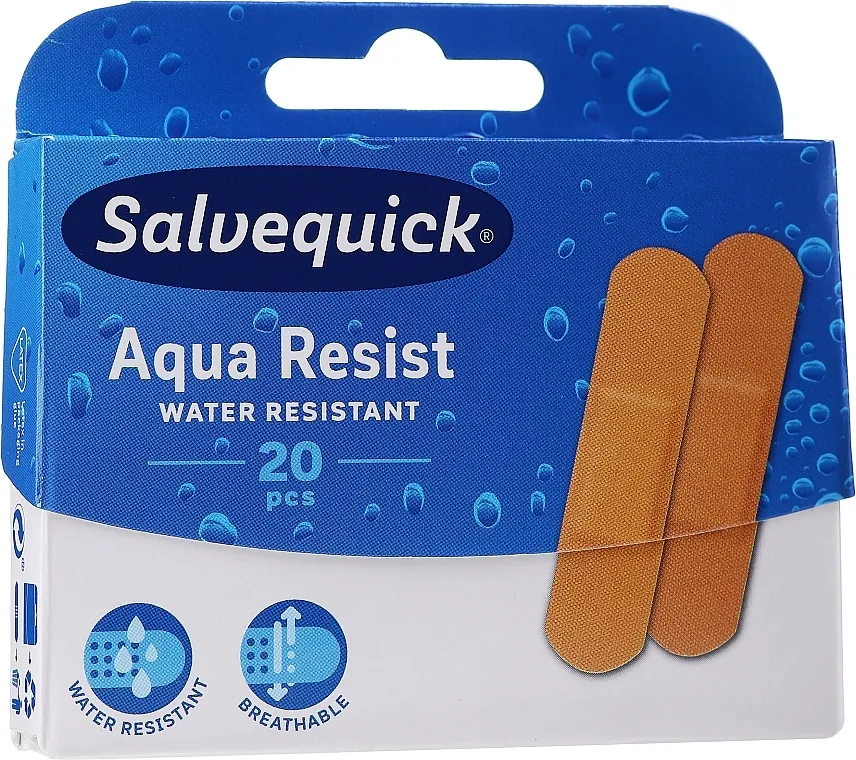 Salvequick Aqua Resist Vodootporni flasteri