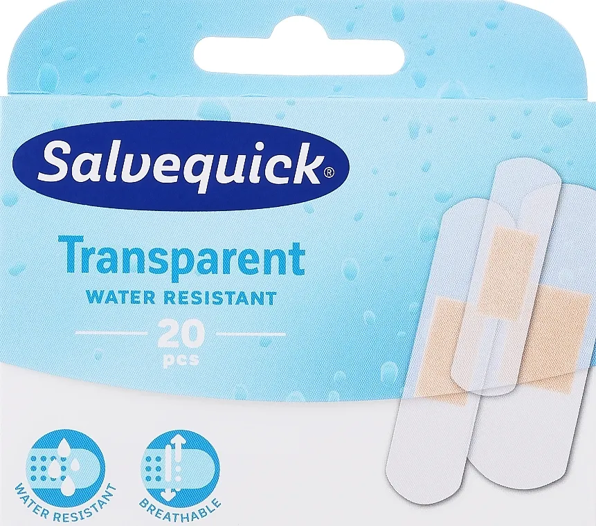 Salvequick Transparent Prozirne zakrpe