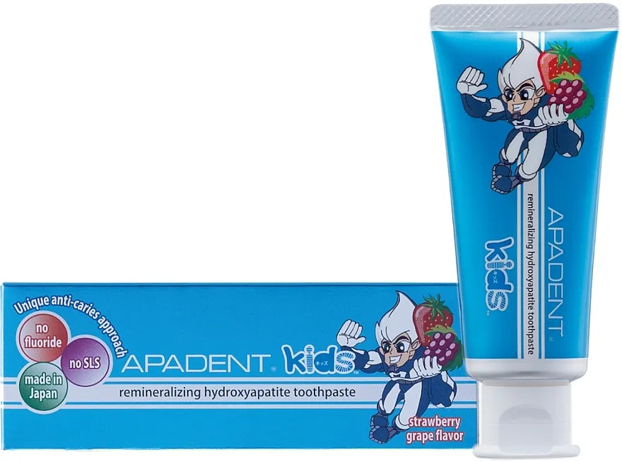 Sangi Apadent Kids Toothpaste Strawberry Grape Flavor Dečija pasta za zube