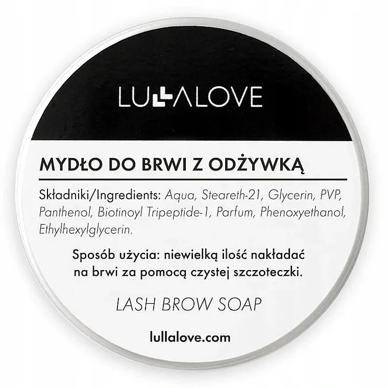 Sapun za oblikovanje obrva s regeneratorom Lullalove Eyebrow Soap With Conditioner