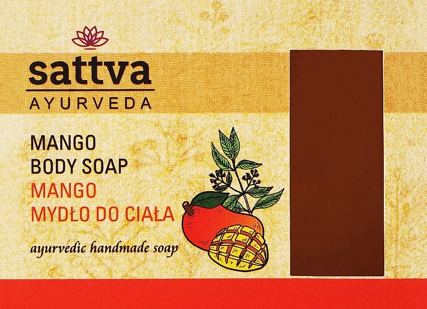 Sattva Hand Made Soap Mango Sapun