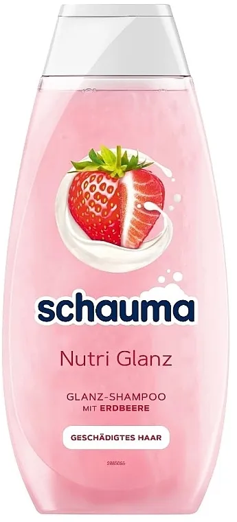Schauma Nourish &amp; Shine Strawberry Shampoo Šampon za oštećenu kosu "Jagoda"
