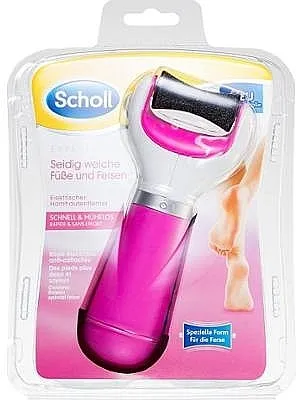 Scholl Expert Care Electronic Foot File Električna turpija za stopala, roze