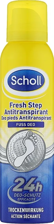 Scholl Fresh Step Antiperspirant Dezodorans-antiperspirant za suvu kožu stopala