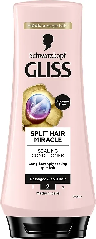 Schwarzkopf Gliss Split Ends Miracle Sealing Conditioner Regenerator za kosu s ispucalim vrhovima