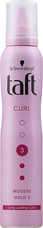 Schwarzkopf Taft Curl Mousse Mousse za oblikovanje kose