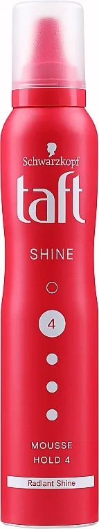 Schwarzkopf Taft Shine Mousse Intensive Shine Pjena za oblikovanje "Sjaj dijamanata 10 karata"