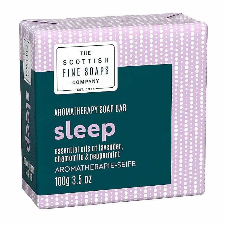 Scottish Fine Soaps Aromatherapy Soap Bar Sleep Aromaterapijski sapun