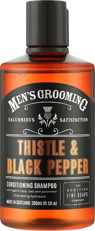 Scottish Fine Soaps MG Thistle &amp; Black Pepper Šampon-regenerator 'Čičak i crni biber'