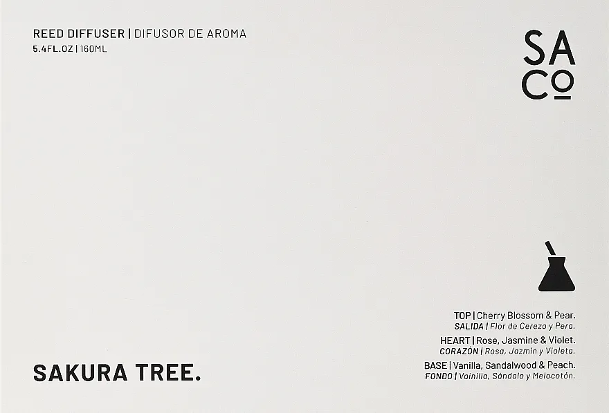 Seal Aromas Alchemy Sakura Tree Reed Diffuser Mirisni difuzor Sakura, bela