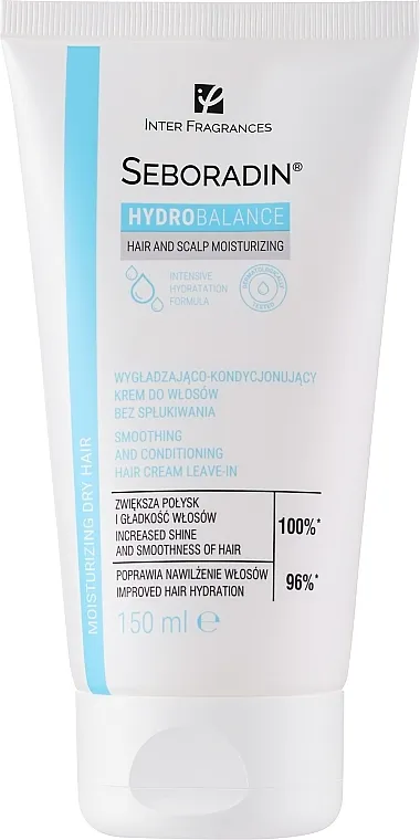 Seboradin Hydro Balance Hair And Scalp Moisturizing Cream Leave-in Krem za kosu za ravnanje i kondicioniranje
