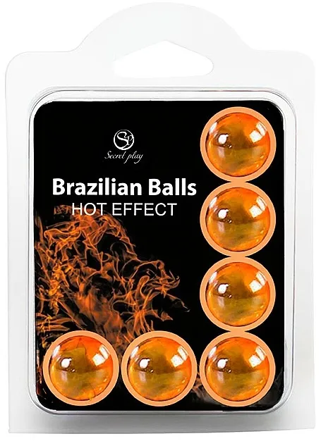 Secret Play Hot Effect Brazilian Balls Set Set brazilskih kuglica sa efektom "vrućeg" delovanja