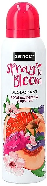 Sence Deo Spray Floral Moments &amp; Grapefruit Dezodorans u spreju "Cvetni trenuci i grejpfrut"