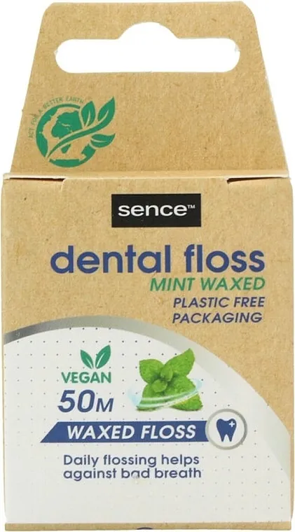Sence Fresh Flosdraad Fresh Mint Zubni konac sa mentolom, 50 m